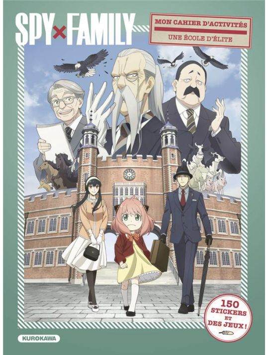 Spy X family - Mon cahier d'activités - Une école d'élite main product photo
