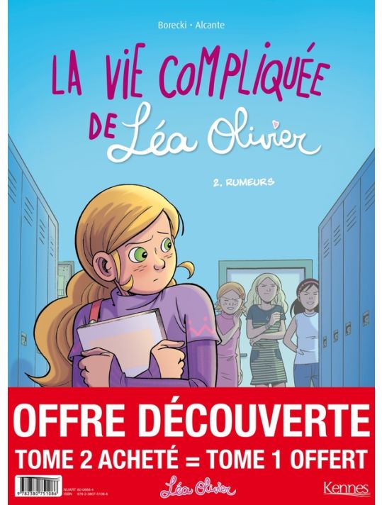 La vie compliquée de Léa Olivier - pack tomes 1 et 2 main product photo