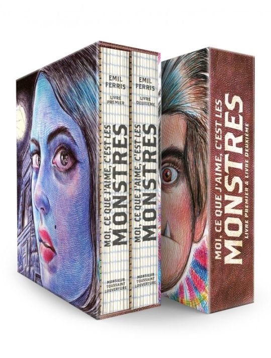 Moi, ce que j'aime, c'est les monstres - coffret tomes 1 et 2 main product photo