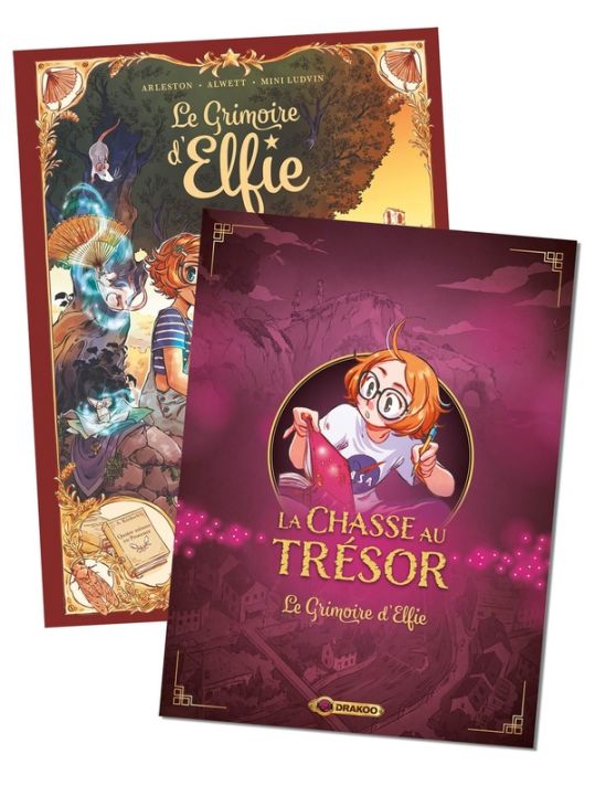Le grimoire d'Elfie tome 2 + Chasse au trésor main product photo