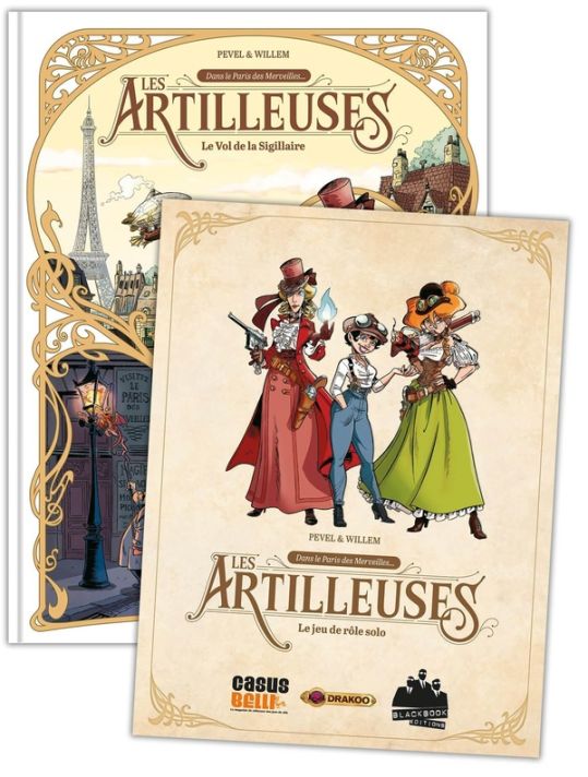 Les Artilleuses tome 1 + jeu de rôles main product photo