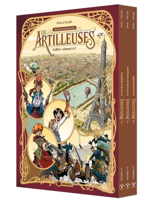 Les artilleuses - écrin tomes 1 à 3 main product photo