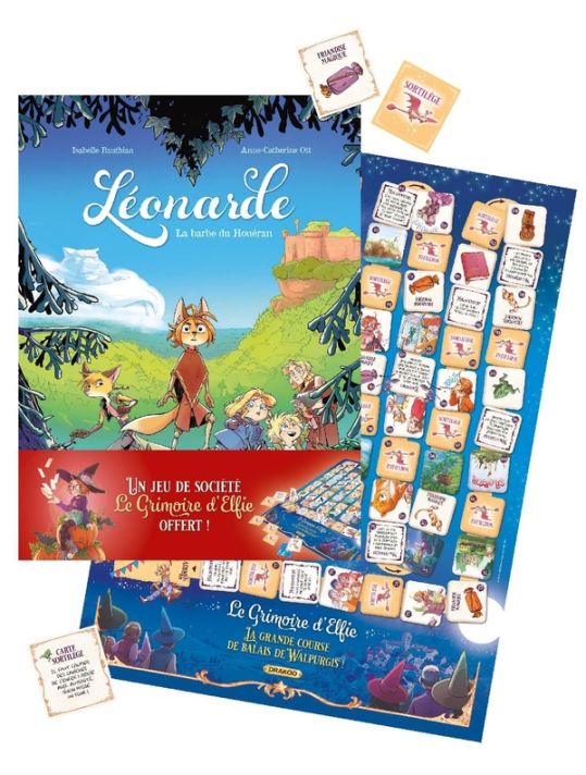 Léonarde tome 1 + jeu de société offert main product photo