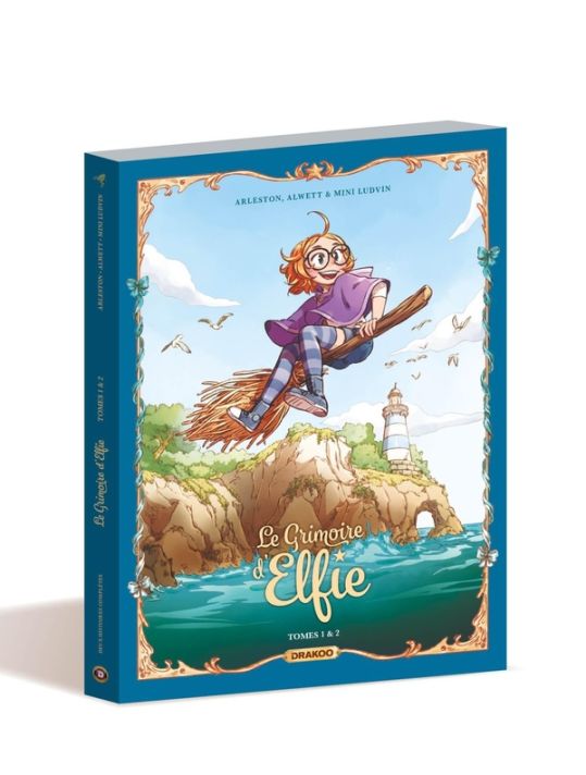 Le grimoire d'Elfie tome 1 et 2 - Écrin main product photo