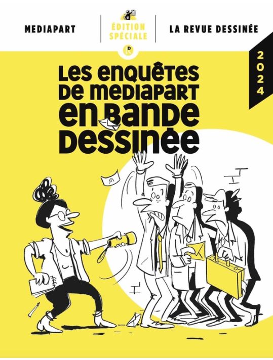 Les enquêtes de Mediapart en BD (édition 2024) main product photo