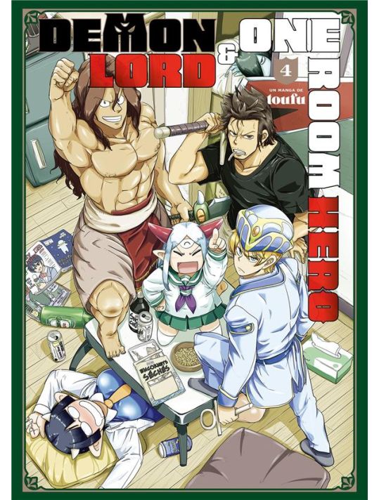 Demon lord & one room hero tome 4 main product photo