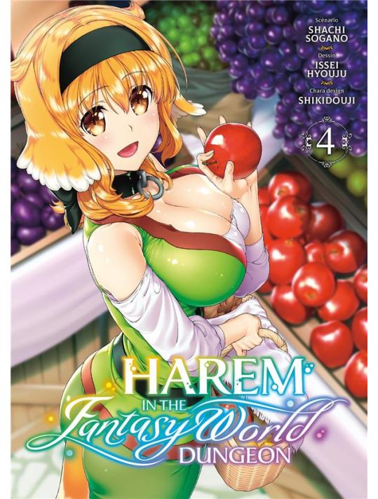 Harem in the fantasy world dungeon tome 4 main product photo