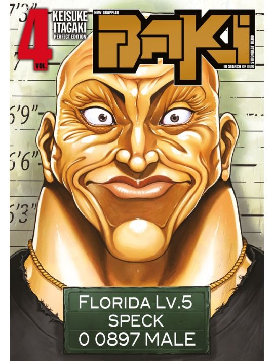 New grappler Baki tome 4 main product photo