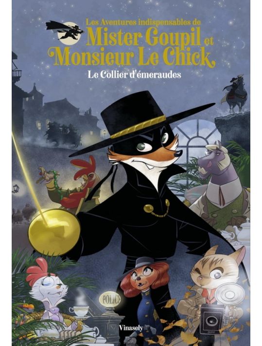 Mister Goupil & Monsieur Le Chick - Le collier d'émeraudes main product photo