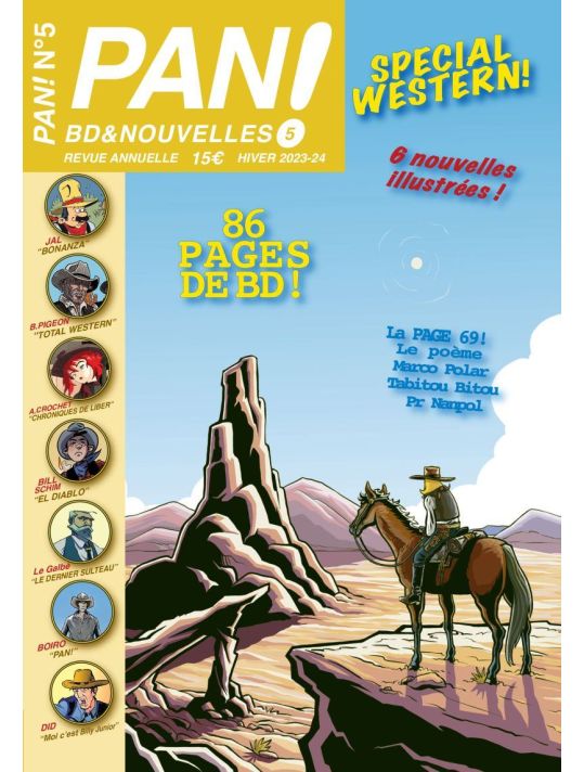 PAN ! BD & nouvelles - revue annuelle numéro 5 main product photo