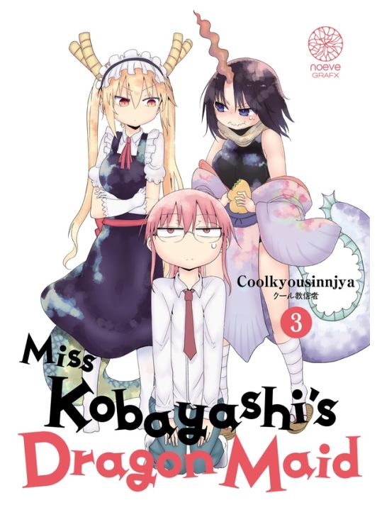 Miss Kobayashi's dragon maid tome 3 main product photo