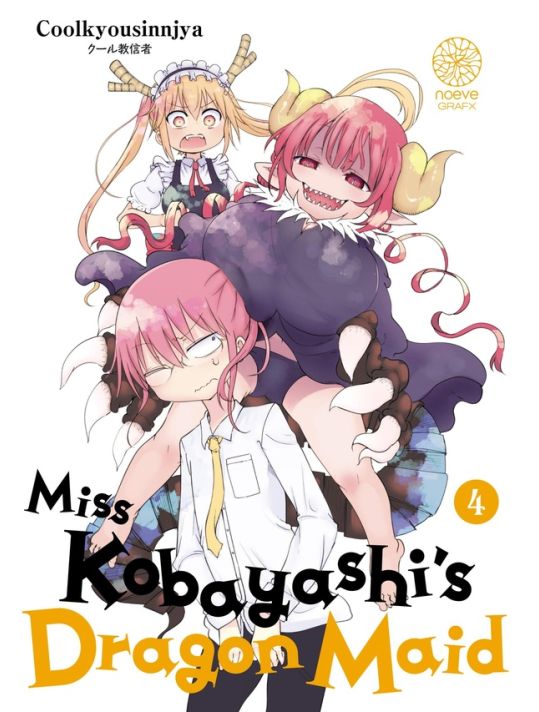 Miss Kobayashi's dragon maid tome 4 main product photo
