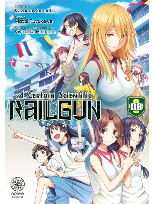 A certain scientific railgun tome 8 main product photo