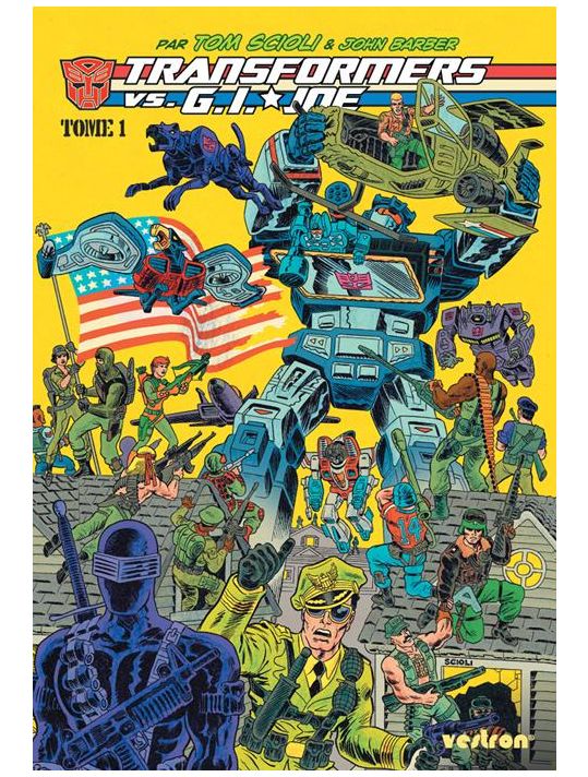 Transformers vs. G.I. Joe par Tom Scioli tome 1