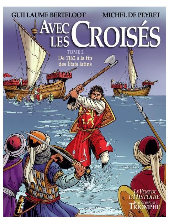 Avec les croisés tome 2 main product photo