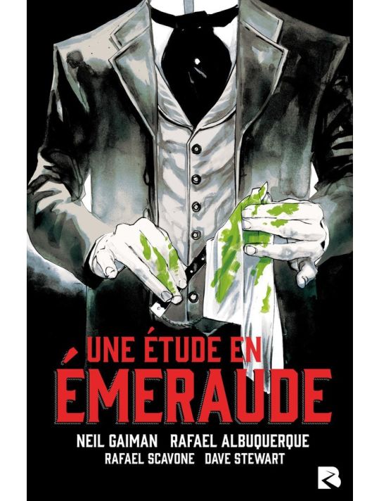 Une étude en émeraude main product photo