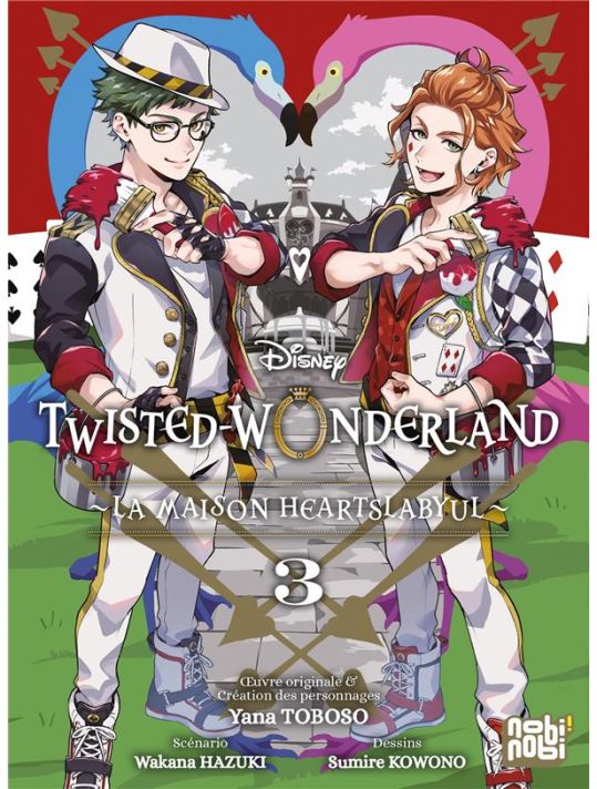 Twisted-wonderland - La maison Heartslabyul tome 3 main product photo