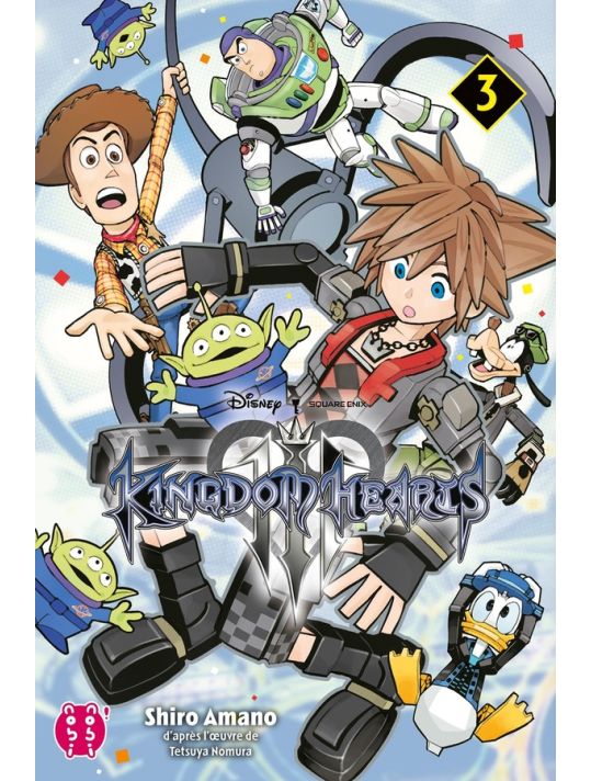 Kingdom hearts III tome 3 main product photo