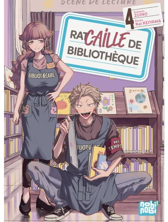 Racaille de bibliothèque tome 4 main product photo