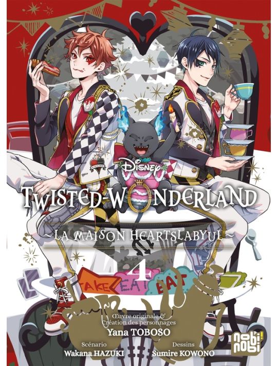 Twisted-Wonderland - La maison Heartslabyul tome 4 main product photo