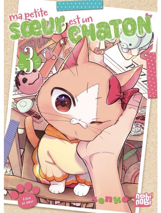 Ma petite soeur est un chaton tome 3 main product photo
