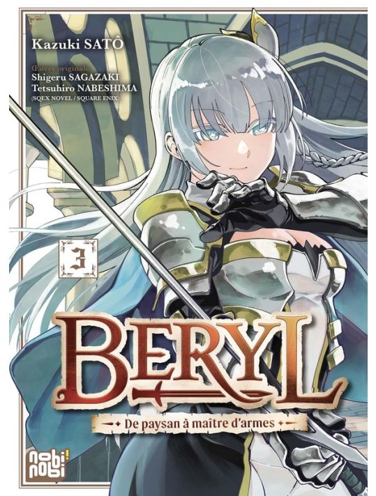 Beryl - De paysan à maître d'armes tome 3 main product photo