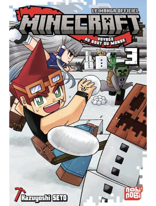 Minecraft, le manga officiel tome 3 main product photo