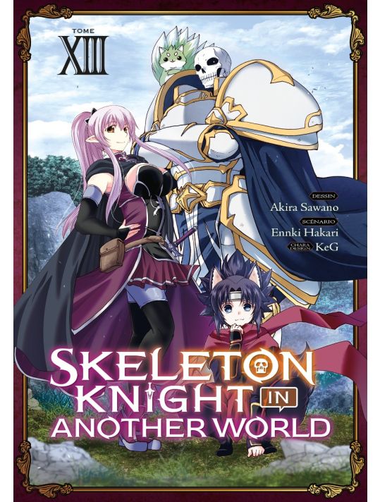 Skeleton knight in another world tome 13 main product photo