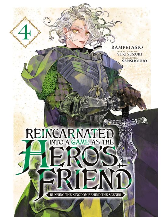 Reincarnated Into a game as the hero's friend tome 4 main product photo