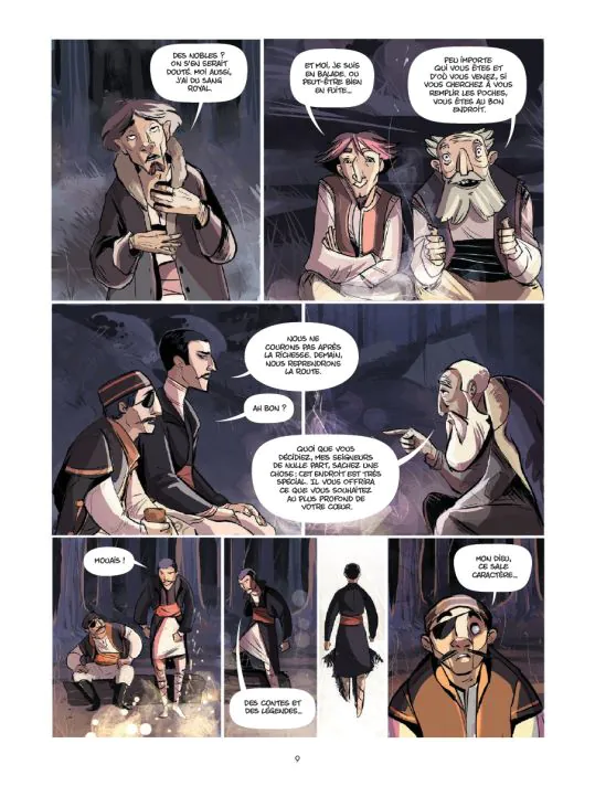 Eilin du fond de l'eau