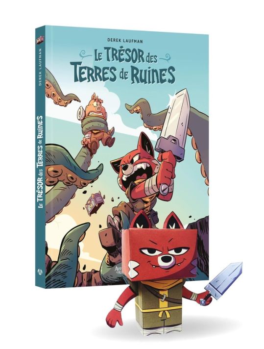 Le trésor des terres de ruines + 1 paper toy main product photo