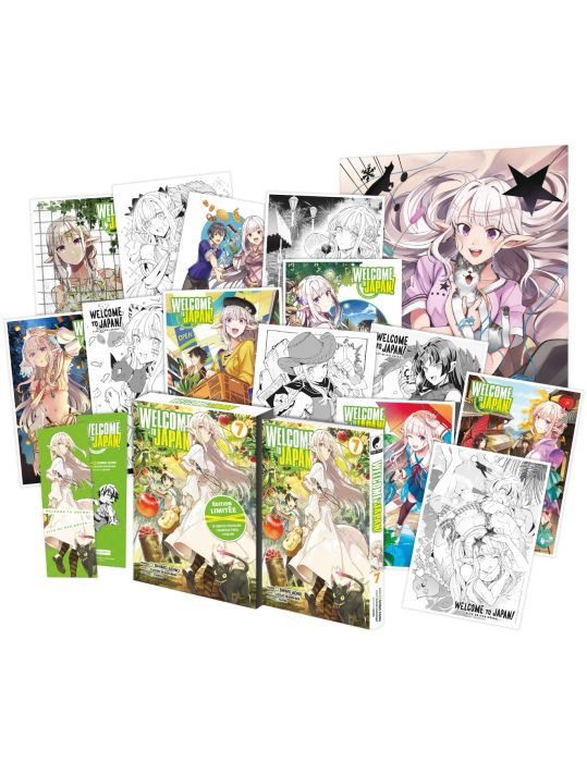 Welcome to Japan ! Elfe de mes rêves... tome 7 (édition limitée) main product photo