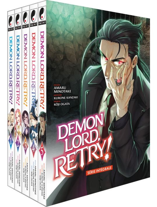 Demon lord, retry ! - coffret intégrale tomes 1 à 5 main product photo