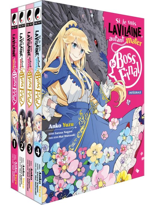 Si je suis la vilaine, autant mater le boss final - coffret intégrale tomes 1 à 4 main product photo