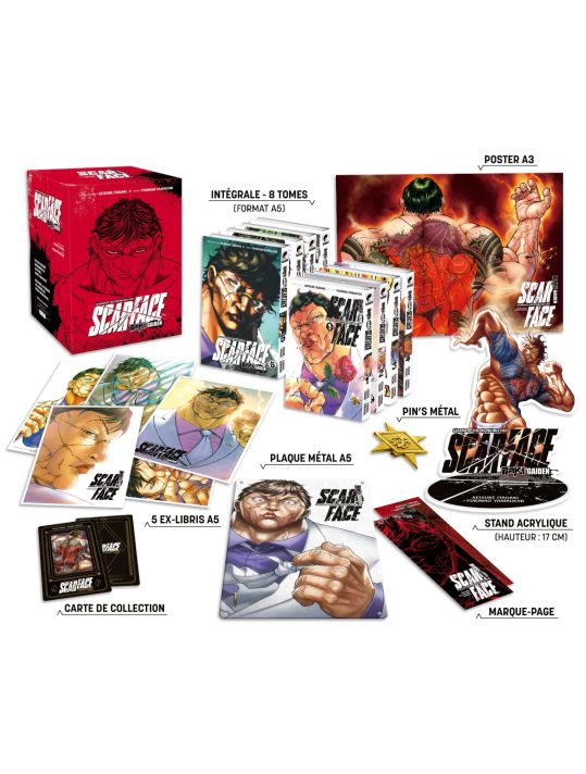 Baki Gaiden - Scarface - coffret intégrale (édition limitée) main product photo