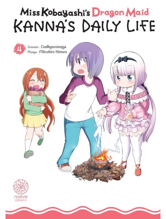 Kanna's daily life - Miss Kobayashi's dragon maid tome 4 main product photo