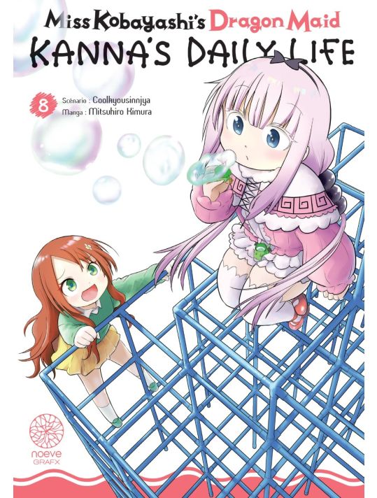 Kanna's daily life - Miss Kobayashi's dragon maid tome 8 main product photo