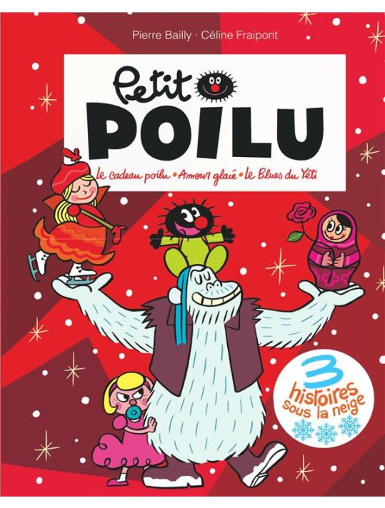 Petit Poilu (poche) recueil - 3 histoires sous la neige main product photo