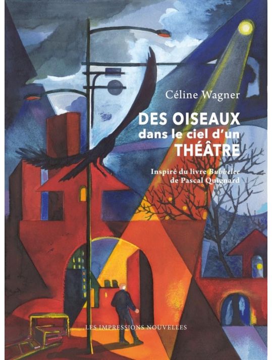 Des oiseaux dans le ciel d'un théâtre main product photo