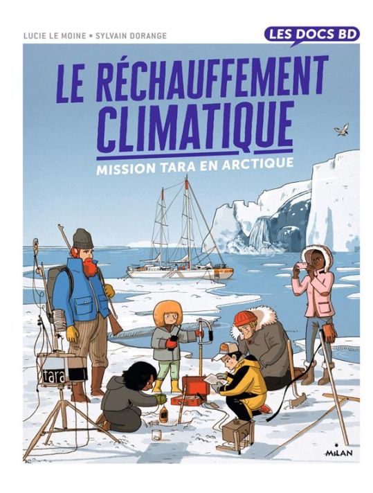 le réchauffement climatique : mission Tara en Arctique main product photo
