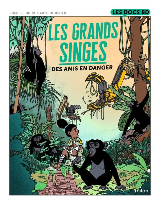 Les grands singes - des amis en danger main product photo