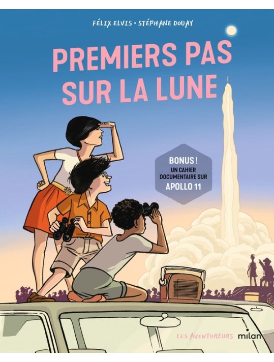 Premiers pas sur la Lune main product photo