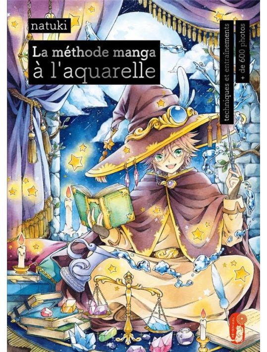 La méthode manga à l'aquarelle main product photo
