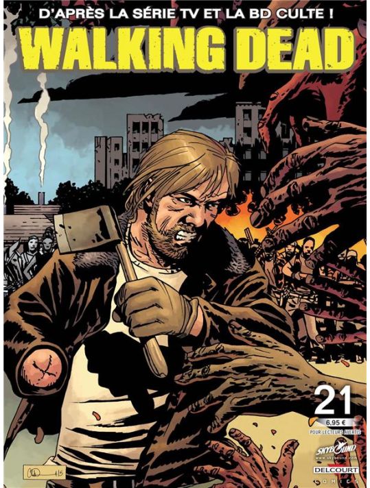 Walking Dead Magazine N.21B main product photo