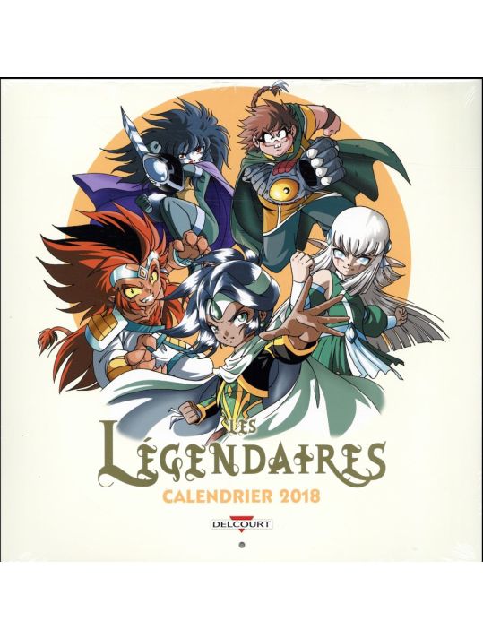 Les légendaires - calendrier 2018 main product photo