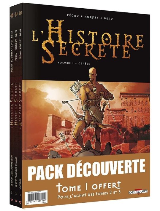 L'histoire secrète - pack tomes 1 à 3 main product photo