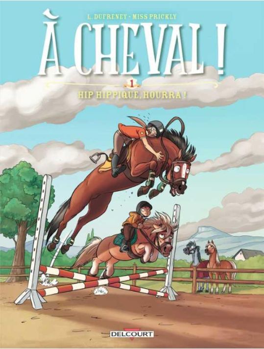 48h BD 2018 À cheval ! tome 1 - hip hippique, hourra ! main product photo