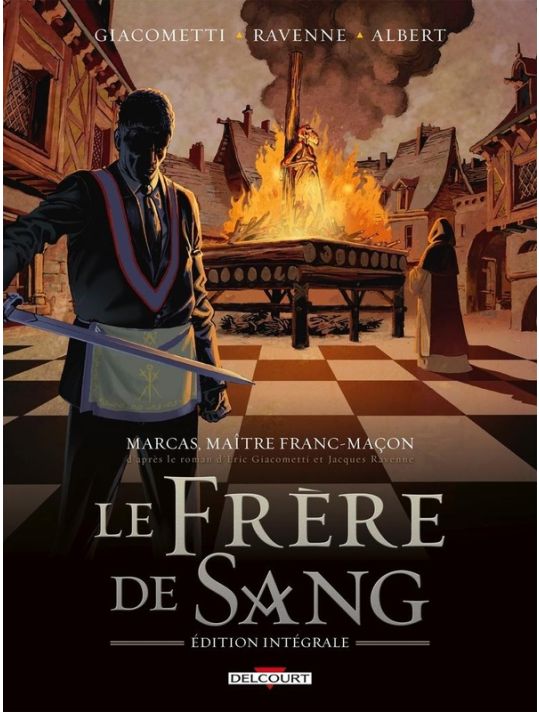 Marcas, maître franc-maçon - Le frère de sang - intégrale main product photo