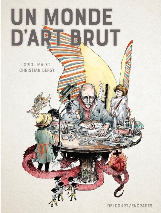 Un monde d'art brut main product photo