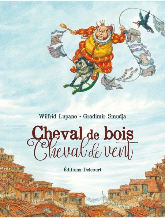 Cheval de bois, cheval de vent main product photo